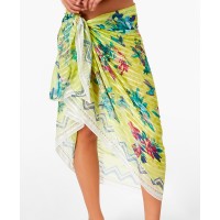 The Season Essentials Women Pareo Fashion Beach Cover Up & Wrap, Green