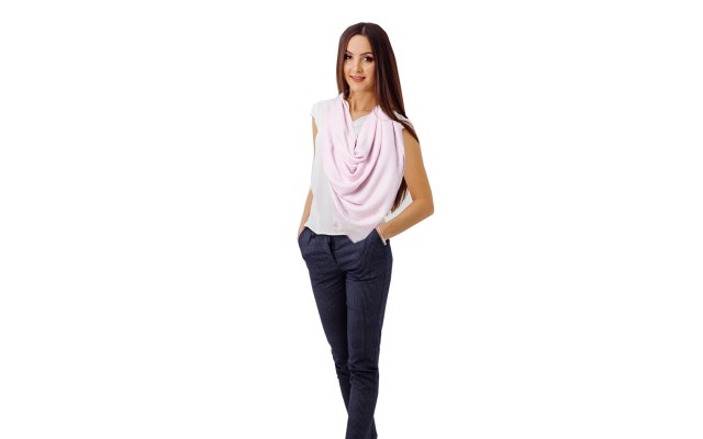  Women Pareo Fashion Beach Cover Up & Wrap, Light Purple
