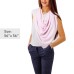  Women Pareo Fashion Beach Cover Up & Wrap, Light Purple