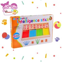 The Season Toys Math Is a Game Cognitive Developmental Toy for Math Area of Montessori Education – Counting and Color Differentiation Game for Pre-K, Kindergarten Toddlers, Kids, Wooden