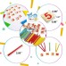  Math Is a Game Cognitive Developmental Toy for Math Area of Montessori Education – Counting and Color Differentiation Game for Pre-K, Kindergarten Toddlers, Kids, Wooden