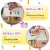  Math Is a Game Cognitive Developmental Toy for Math Area of Montessori Education – Counting and Color Differentiation Game for Pre-K, Kindergarten Toddlers, Kids, Wooden