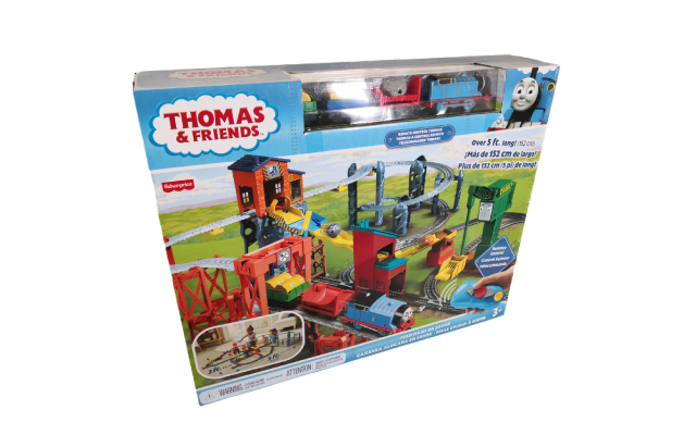 Thomas The Tank  Mad Dash On Sodor Remote Control Train Track Set
