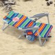  Kids Backpack Beach Chair Lounge 5 Position Portable Foldable
