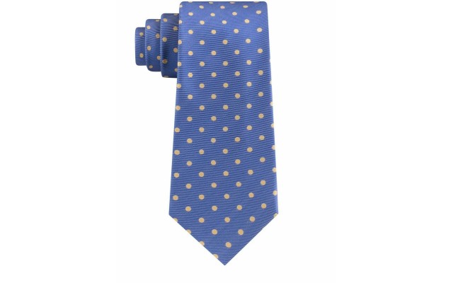  Men's Bright Preppy Dot Ties, Yellow