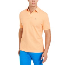Tommy Hilfiger Men’s Classic-Fit Ivy Polo (Brnoverflow, 2XL)