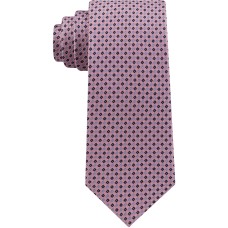 Tommy Hilfiger Men’s Core Micro Silk Tie (Pink)