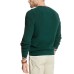 Men’s Geneva Regular-Fit Tipped Ribbed-Knit Sweater, Botanical Green, M