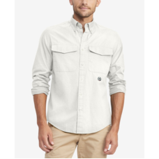 Tommy Hilfiger Men’s Long Sleeve Button Down Oxford Shirt in Custom Fit
