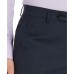  Men’s Modern-Fit Navy Mini Grid THFlex Suit Pants (Navy, 38X32)