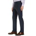  Men’s Modern-Fit Navy Mini Grid THFlex Suit Pants (Navy, 38X32)