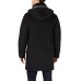  Men’s Modern-Fit Pilot Overcoat (Charcoal, 36S)