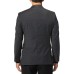  Men’s Modern Fit Stretch-Custom Jacket  (Charcoal Plaid, 40R)