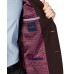  Men’s Modern-Fit Stretch Textured Sport Coat (Red, 46L)