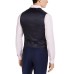  Men’s Modern-Fit TH Flex Stretch Blue/White Seersucker Stripe Vest (Blue, X-Large)