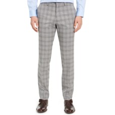 Tommy Hilfiger Men’s Modern-Fit TH Flex Stretch Comfort Solid Performance Pants (Gray, 32X32)