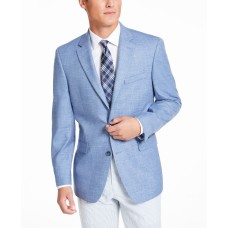 Tommy Hilfiger Men’s Modern-Fit THFlex Stretch Sport Coats (Pastel Blue, 40T)