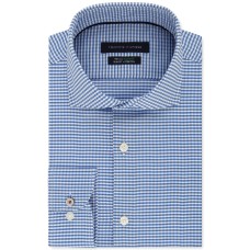 Tommy Hilfiger Men's Slim-Fit Non-Iron THFlex Supima® Stretch Check Dress Shirts