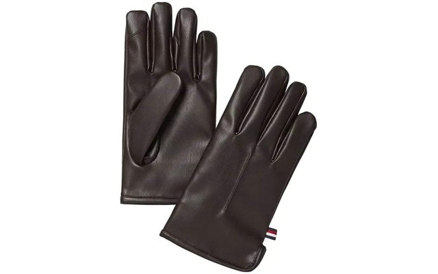  mens Touchscreen Gloves (Dark Brown, XL)