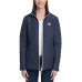  Womens Winter Cold Weather Basic Coat, White, Large