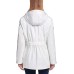  Womens Winter Cold Weather Basic Coat, White, Large