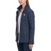  Womens Winter Cold Weather Basic Coat, White, Large
