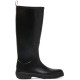  Womens Claire Closed Toe Knee High Rainboots, Black Size 6.0