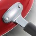  Gourmet Selection 3 Piece Set Nonstick Saute Pans, Red