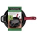  Pre-Seasoned Cast Iron (Black, 2 Pack)