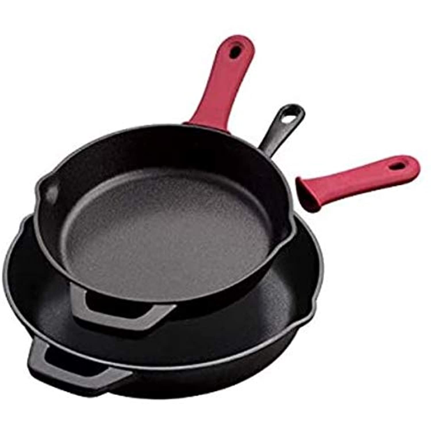 Tramontina Pre Seasoned Cast Iron Black 2 Pack