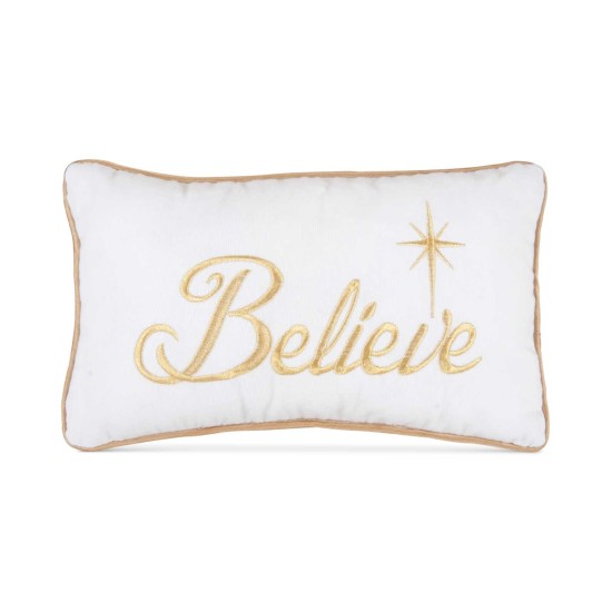  Joy To The World Believe Decorative Pillow