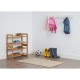  Bamboo (2 Pack ) Shoe Rack