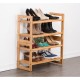  Bamboo (2 Pack ) Shoe Rack