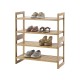  Bamboo (2 Pack ) Shoe Rack