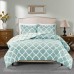 True North by Sleep Philosophy Peyton Reversible 3-Pc. Full/Queen Comforter Set (Aqua, Full/Queen)