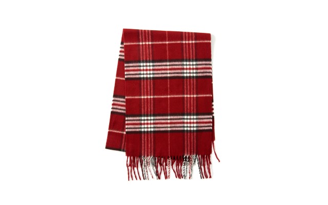  Men Cashmink Classic Scarves, Red