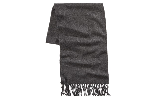  Solid Scarf (Charcoal)