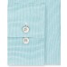  Men's Classic/Regular-Fit Performance Stretch Wrinkle-Free Flex Collar Micro-Houndstooth Dress Shirts, Turquise, 15.5X32-33