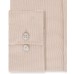  Men's Flex Classic/Regular-Fit Stretch Wrinkle-Free Nailshead Print Dress Shirts, Beige, 18X34-35