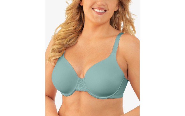  Beauty Back Smoothing Full-Figure Contour Bra 76380 (Winter Opal, 42C)