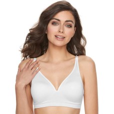 Vanity Fair Breathable Luxe Seamless Wiref (Star White, Small)
