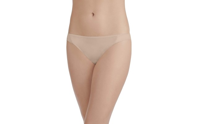  Women’s Underwear Nearly Invisible Panty, Damask Neutral, 9