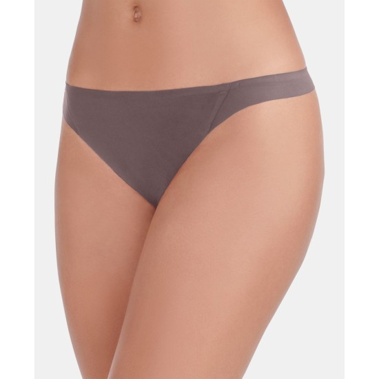  Women’s Underwear Nearly Invisible Panty, Earthy Grey, 9