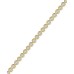  Diamond Miracle Line Tennis Bracelet (1/4 ct. t.w.) in 18k Gold-Plated Sterling Silver or Sterling Silver, Gold
