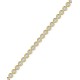  Diamond Miracle Line Tennis Bracelet (1/4 ct. t.w.) in 18k Gold-Plated Sterling Silver or Sterling Silver, Gold