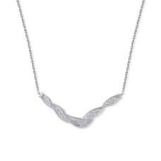 Victoria Townsend Diamond Swirl Collar Necklace (1/4 ct. t.w.)