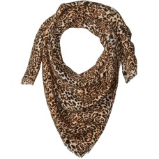 Vince Camuto womens Classic Leopard Square Wrap
