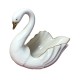 Vintage  Mini Swan with Gold Accents