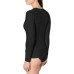 Simply Core Long Sleeve Rashguard Black Large