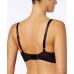  Distinguished Elegance Trellis-Lace Bra 855264 (Black, 36DD)